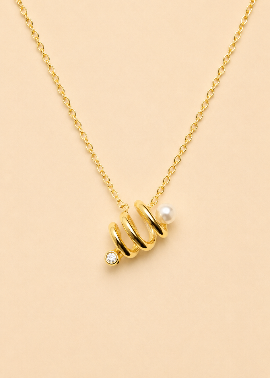 Harmony Coil Necklace