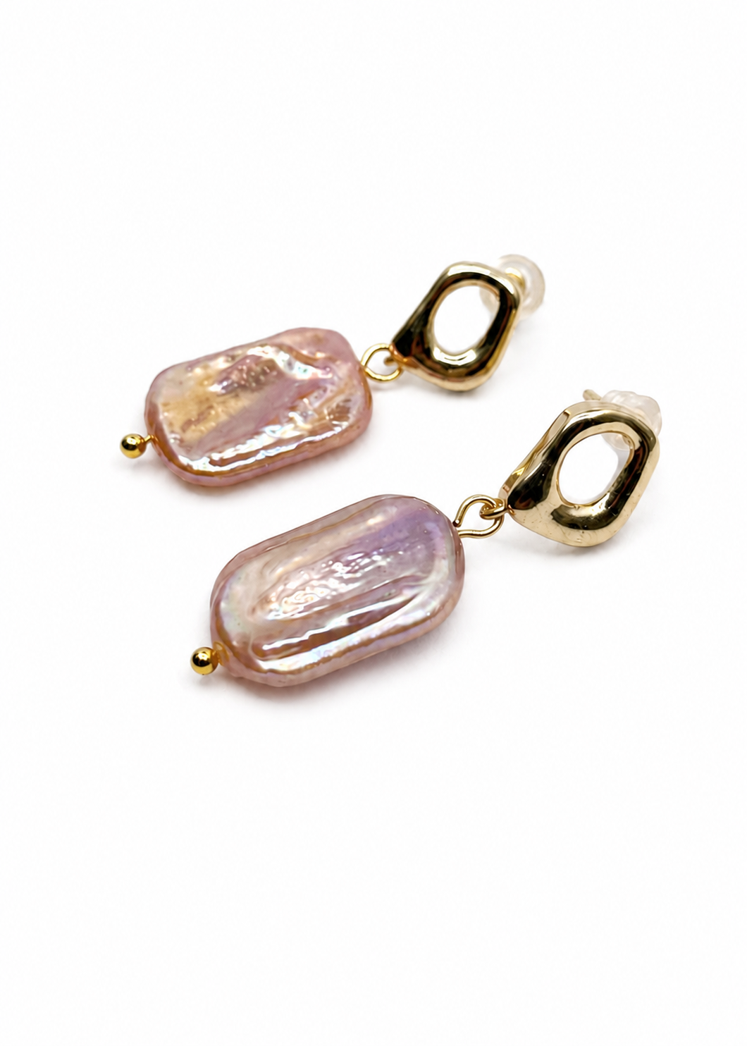 Rosalie Baroque Pearl Earrings