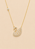 Grace Gold Swan Necklace