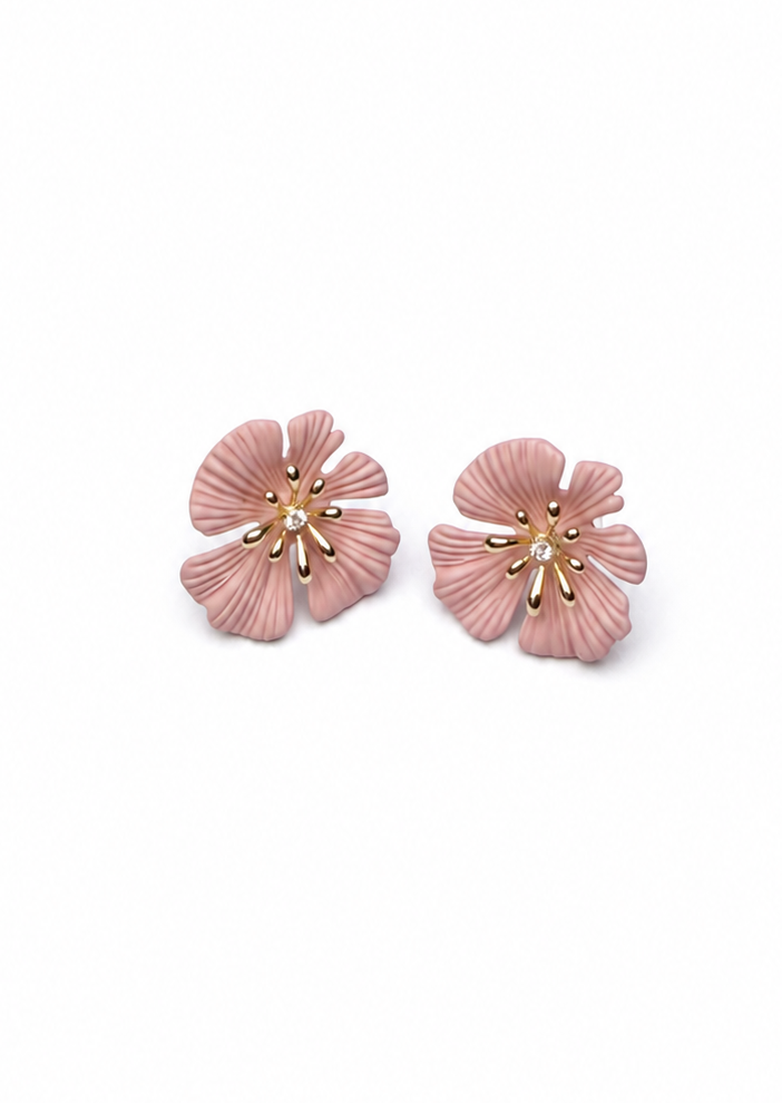 Pink Sakura Bloom Earring