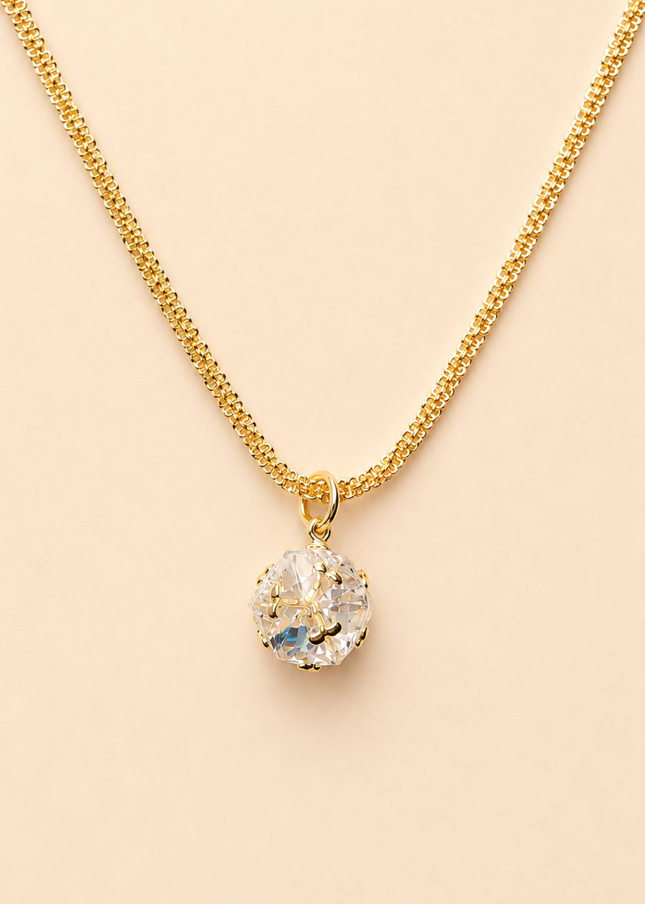 Crown Crystal Necklace
