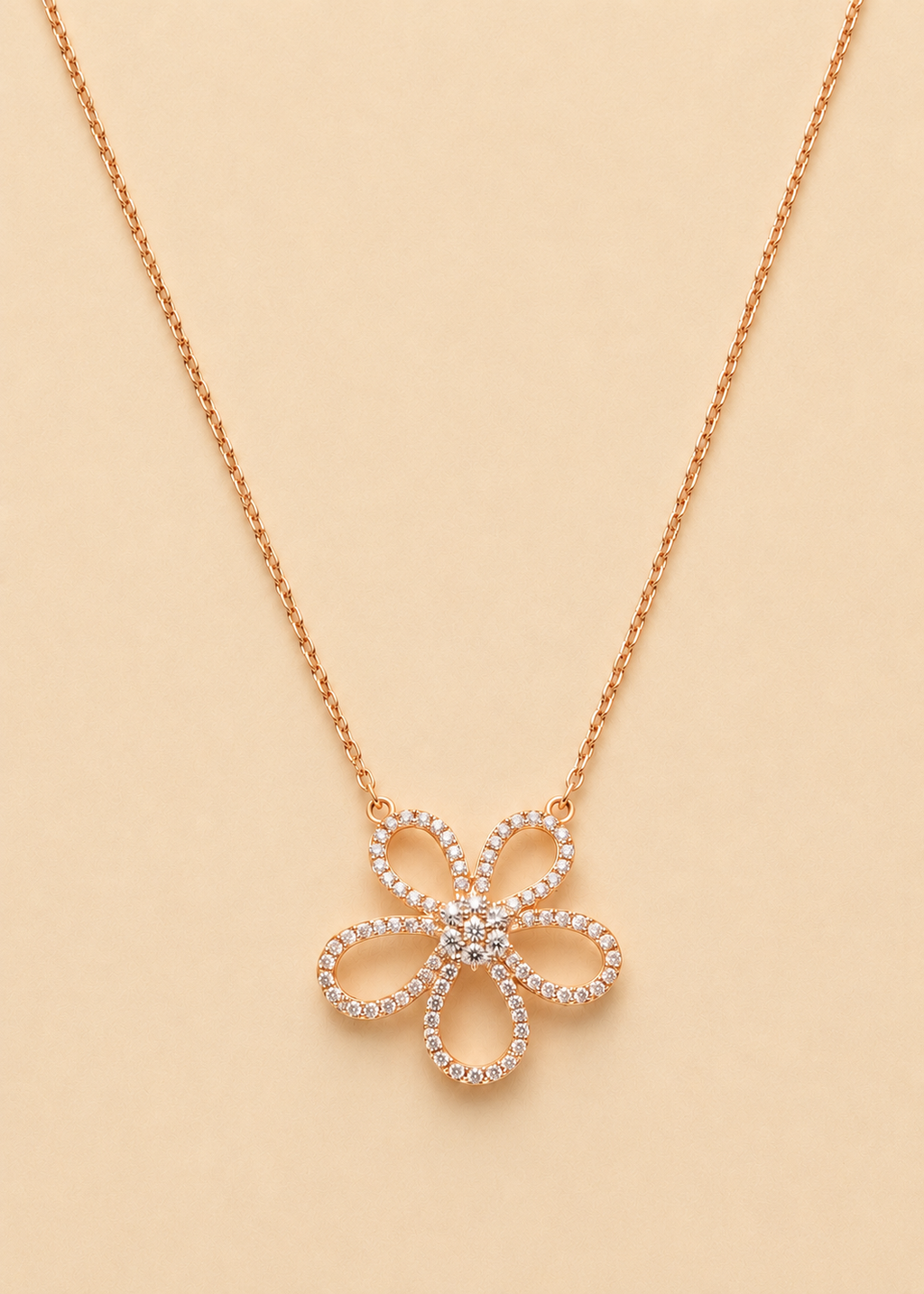 Solenne Flower Necklace
