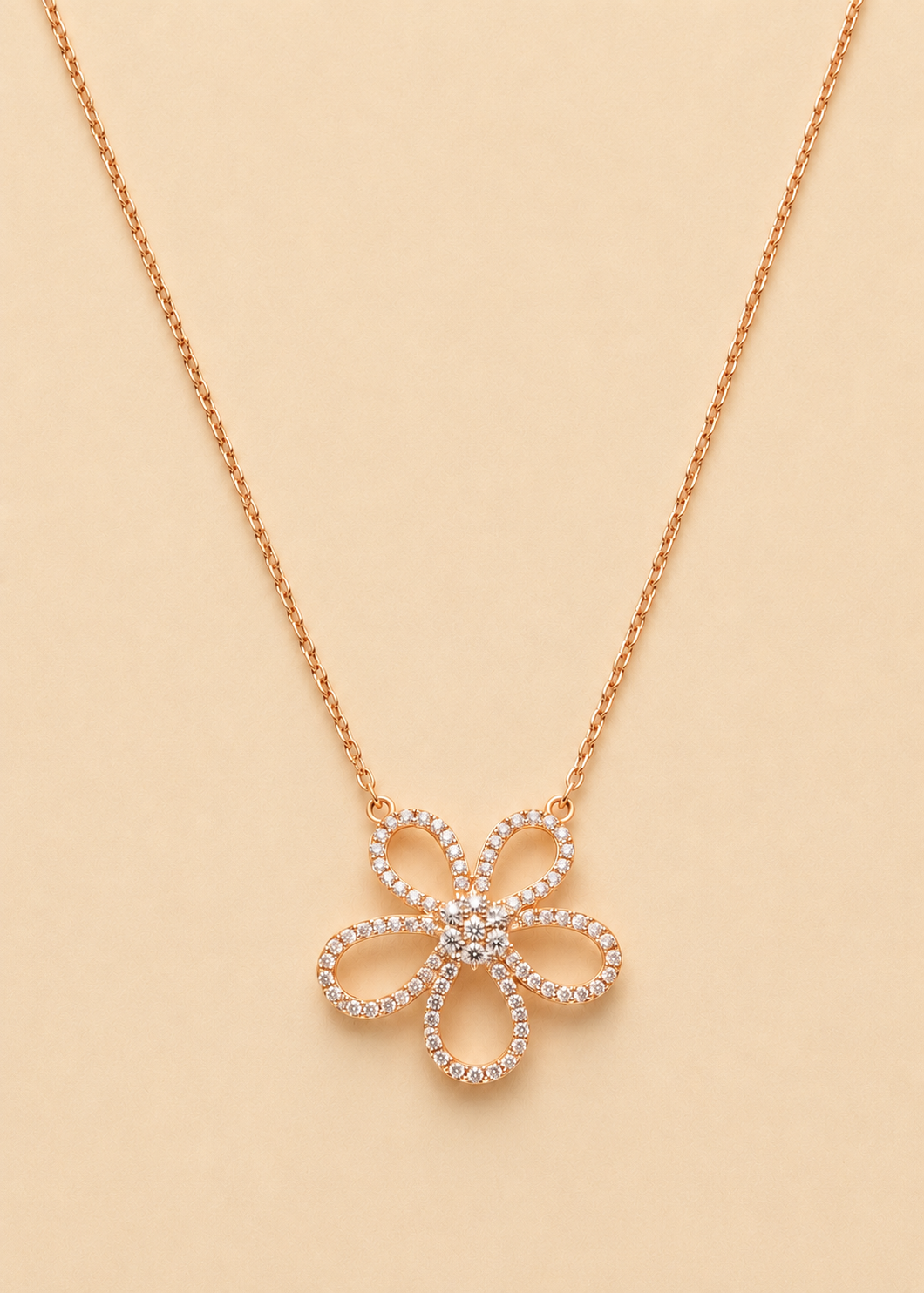 Solenne Flower Necklace