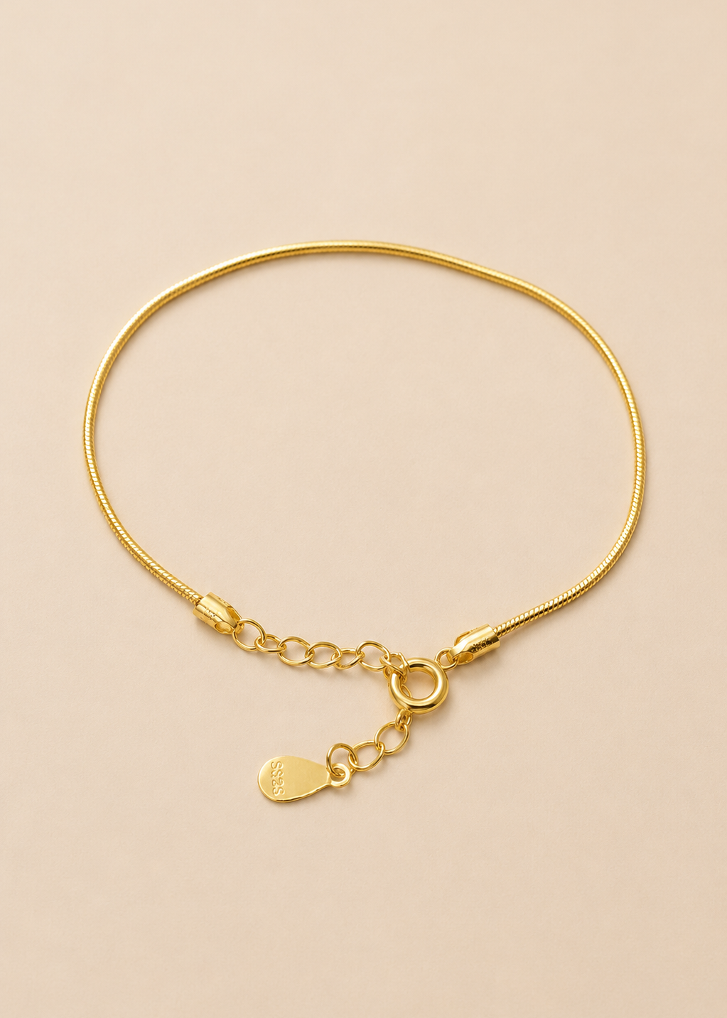 Gold Snake Chain Bracelet