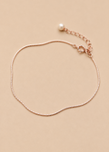 Rose Gold Serene Chain Bracelet