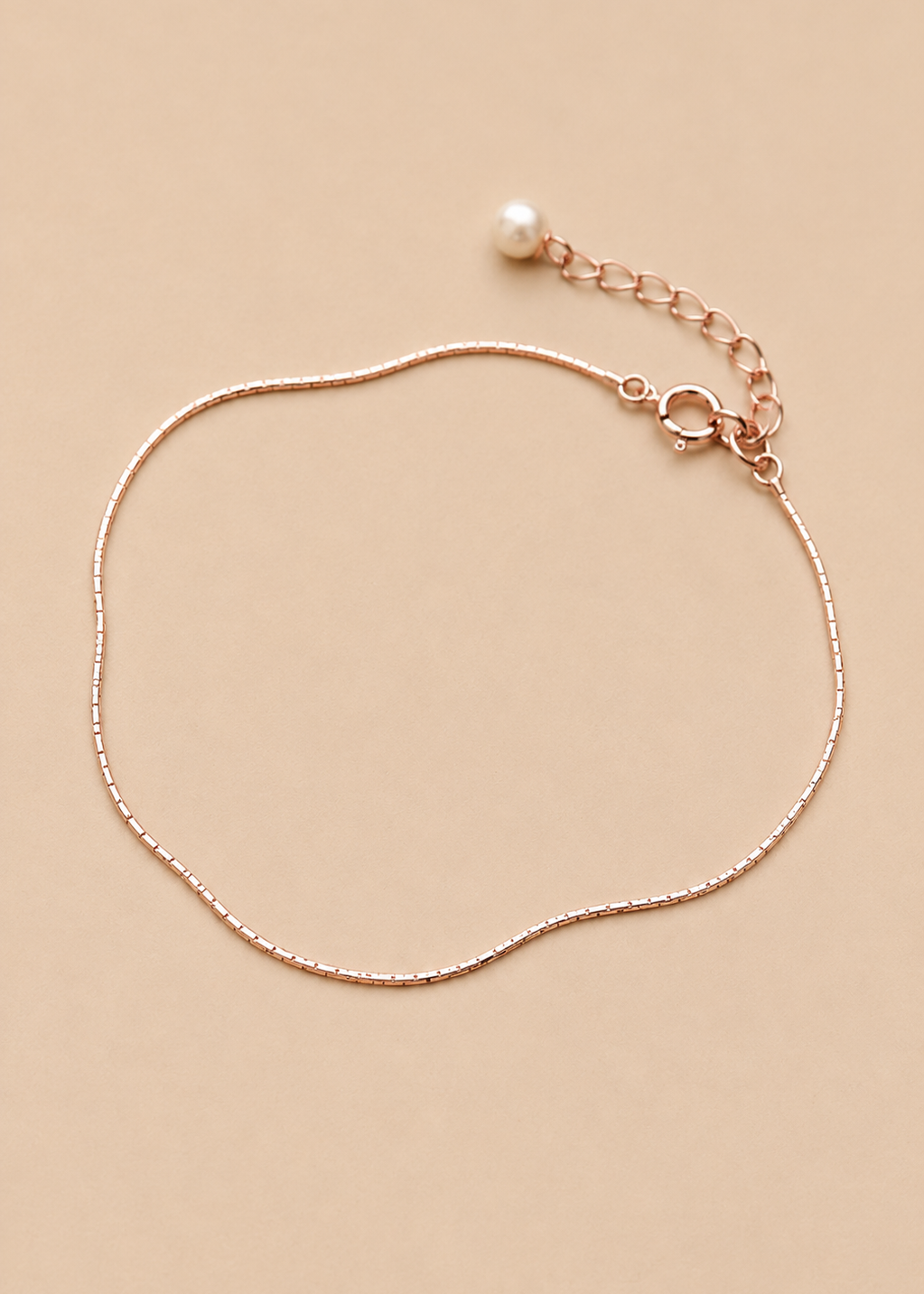Rose Gold Serene Chain Bracelet