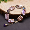 Lavender Baroque Pearl Bracelet