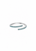 Blue Celeste Adjustable Ring