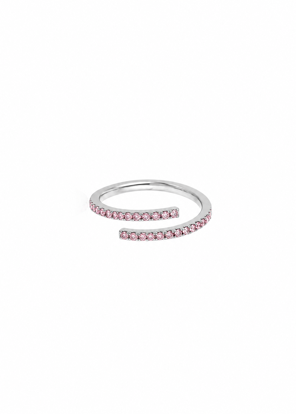Pink Celeste Adjustable Ring