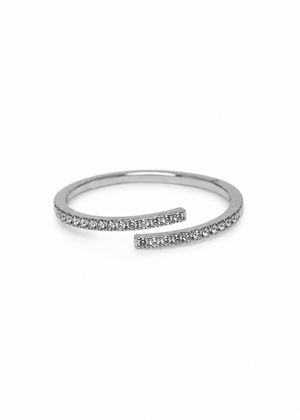 Silver Celeste Adjustable Ring
