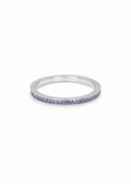 Lavender Eternity Band Ring