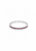 Pink Eternity Band Ring