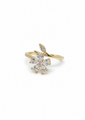 14k Gold Plated Bloom Spinner Ring