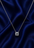 Silver Callen Solitaire Necklace